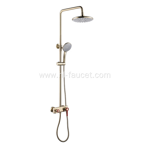 Chrome Plated Shower Head Hand Shower Bathroom Set